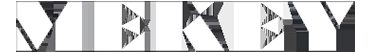 The MEKEY wordmark: heavy black slab letters with a red wedge over the first E and a small circular emblem at left