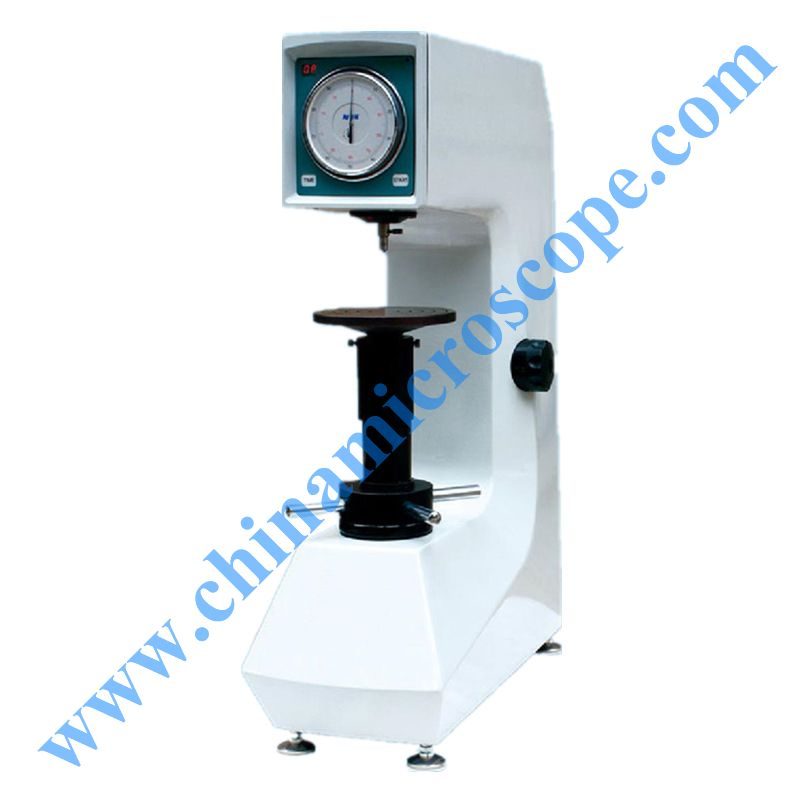 200HRD-150 MOTOR-DRIVEN ROCKWELL HARDNESS TESTER, photographed by the factory on white