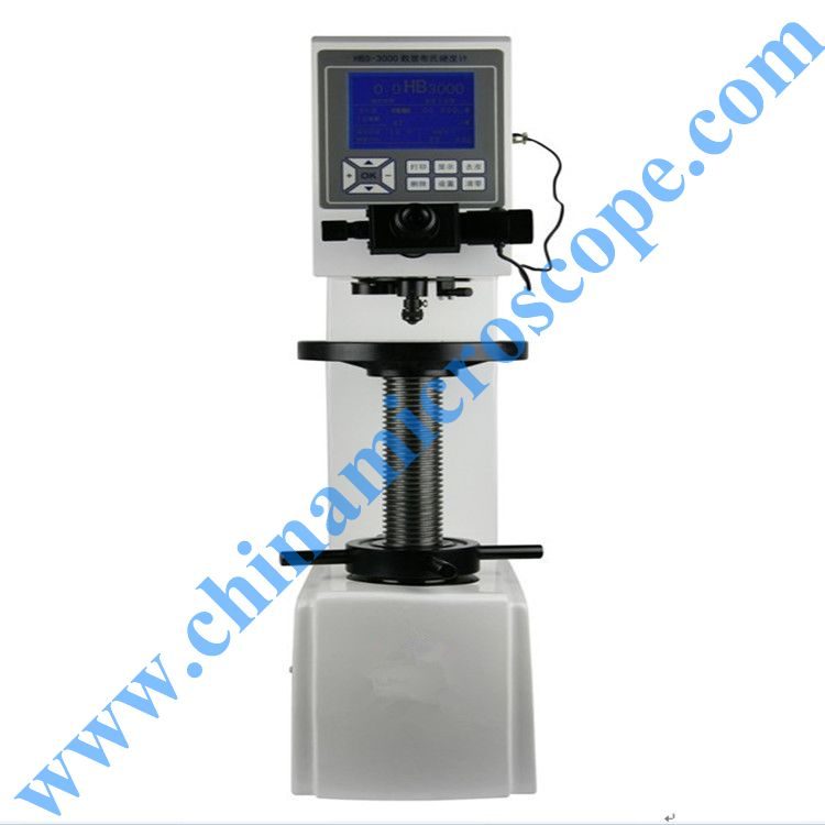 210HBS-3000 DIGITAL DISPLAY BRINELL HARDNESS TESTER, photographed by the factory on white