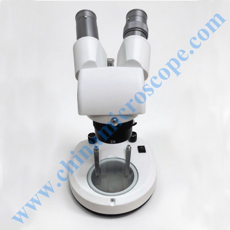 24C step zoom stereo microscope, photographed by the factory on white