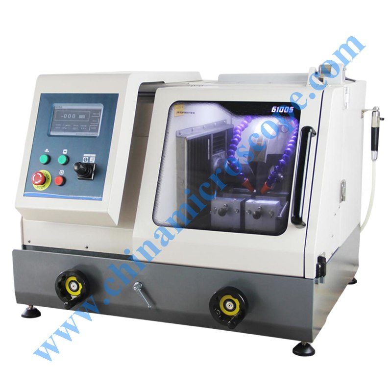 6100S Metallographic cutting machine, photographed by the factory on white