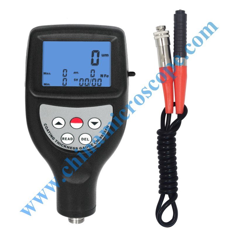 CM-8856 Statistical type COATING THICKNESS GAUGE, photographed by the factory on white