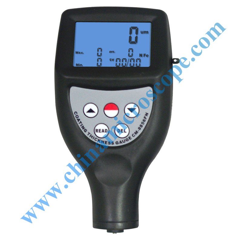 CM-8855 Statistical type COATING THICKNESS GAUGE, photographed by the factory on white