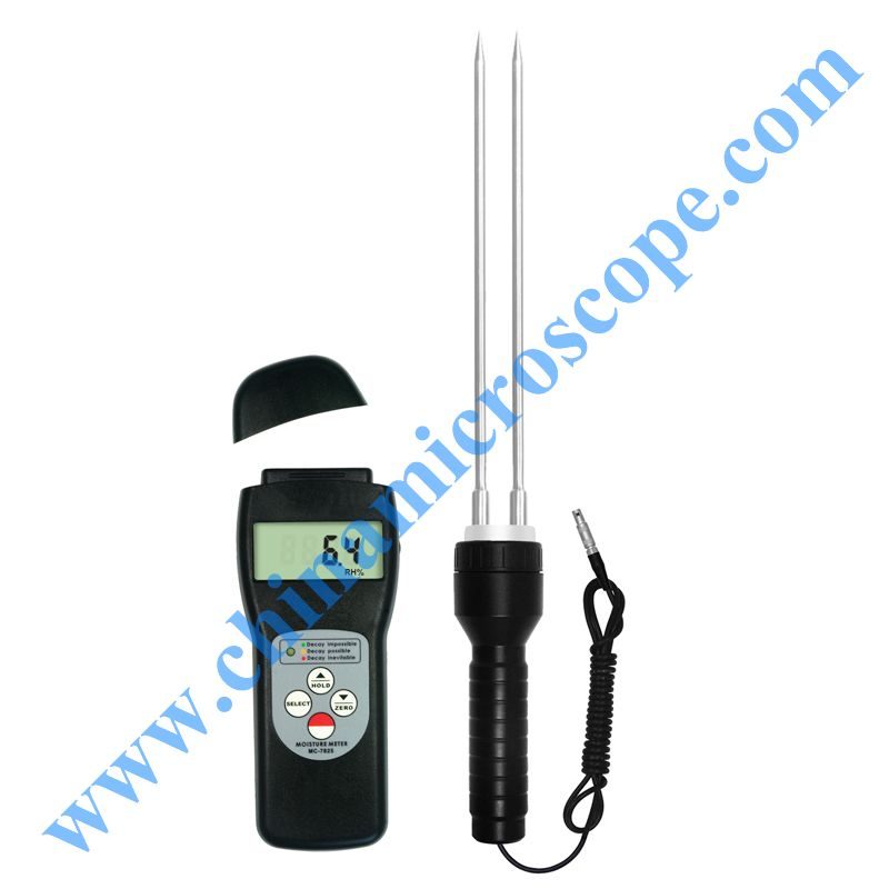 Cocoa Bean Moisture Meter MC-7825COCOA, photographed by the factory on white