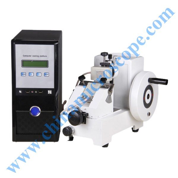 D1508A-VI Rotary Microtome+Fast Freezing machine, photographed by the factory on white
