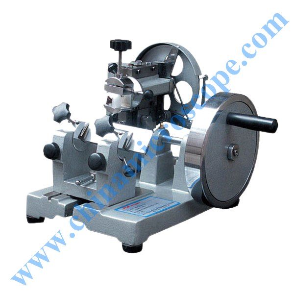 D202 Rotary Microtome, photographed by the factory on white