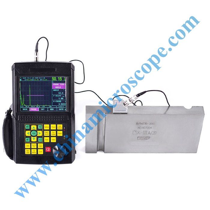 Digital Ultrasonic Detector MIC-L520C/521C/522C, photographed by the factory on white