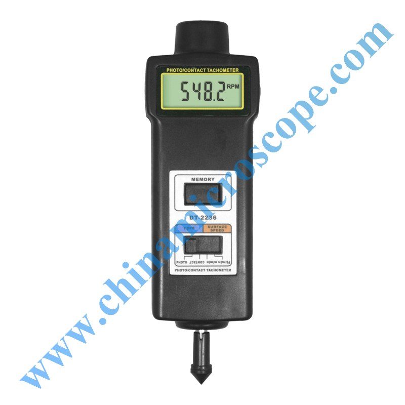 DT-2236 Photo contact tachometer, photographed by the factory on white