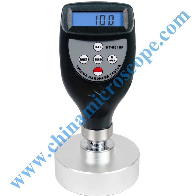 Foam Hardness Tester HT-6510F, photographed by the factory on white