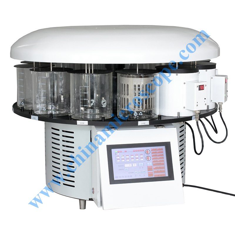 HS-569 Spin Tissue Processor (Vacuum), photographed by the factory on white