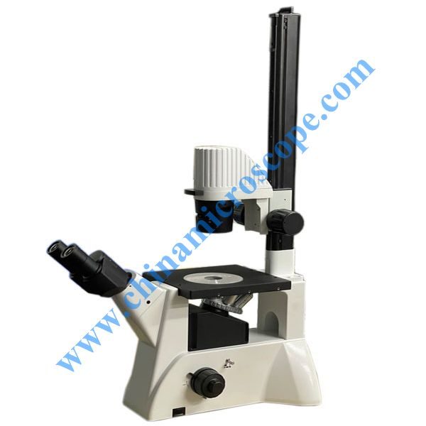 L-S3L Inverted Cell Microscope, photographed by the factory on white