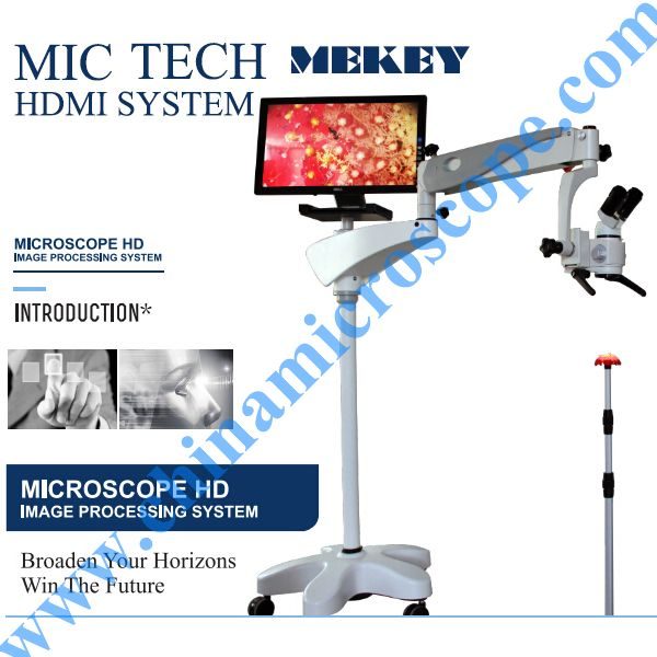 MEKEY HDMI surgical system, photographed by the factory on white