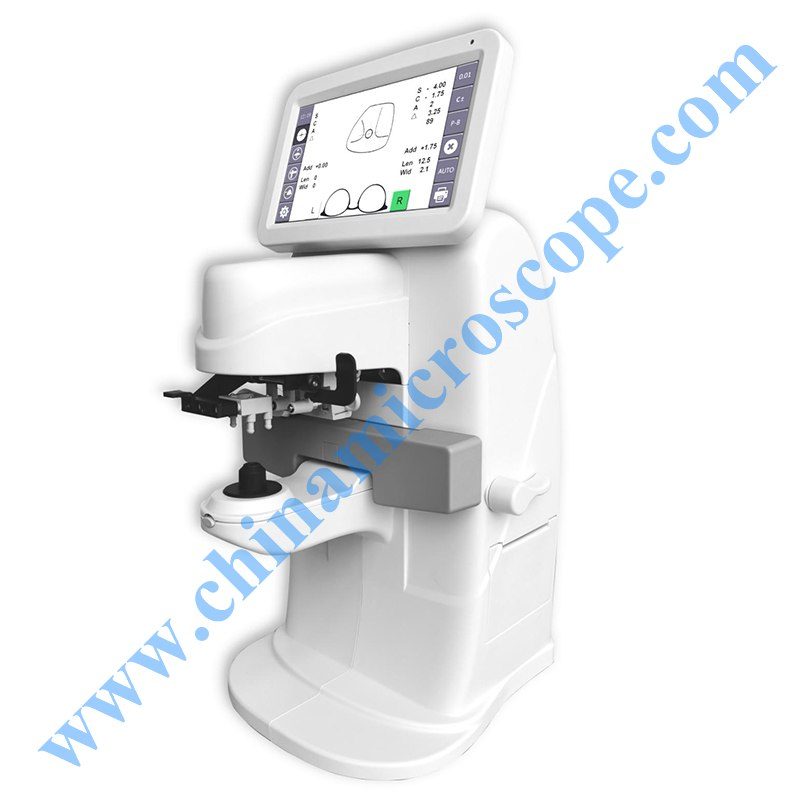 MIC-1000AB lensmeter focimeter, photographed by the factory on white