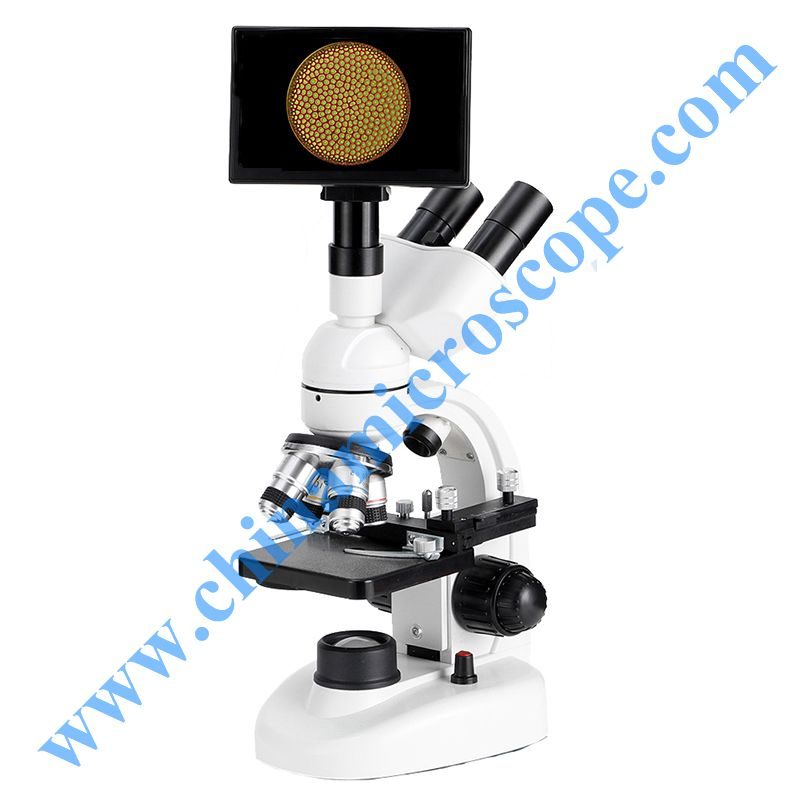 MIC-125RT student's microscope, photographed by the factory on white