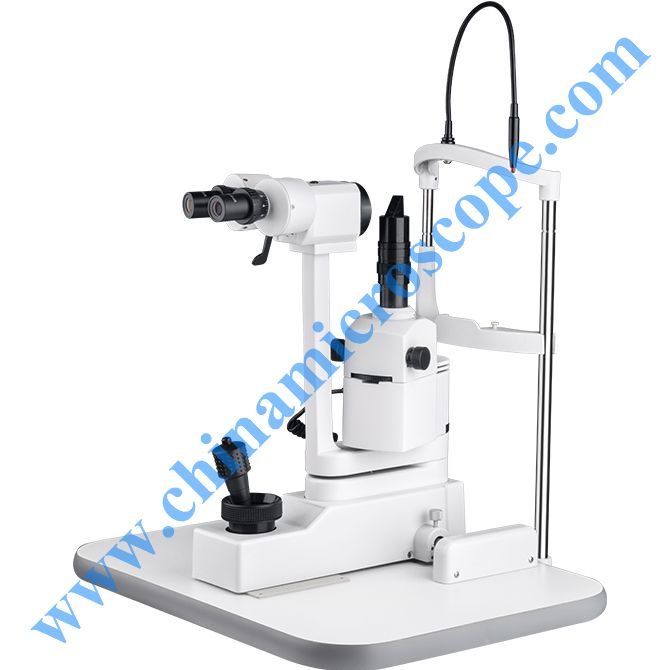 MIC-2000A slit lamp microscope, photographed by the factory on white