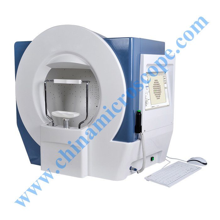 MIC-820A auto perimeter for ophthalmology, photographed by the factory on white