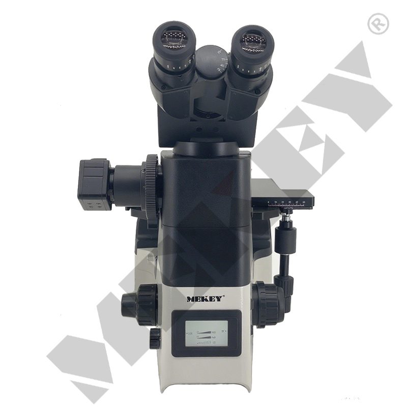 MIC-C610 Inverted Metallurgical Microscope, photographed by the factory on white