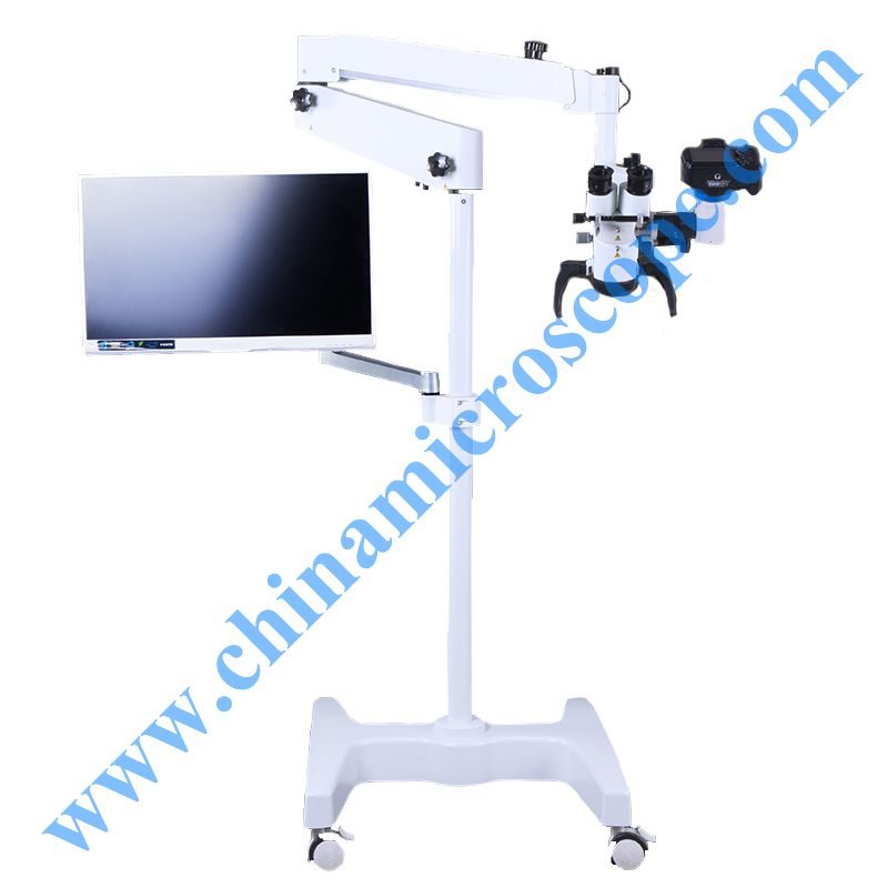 MIC-CD510-5A ENT microscope, photographed by the factory on white