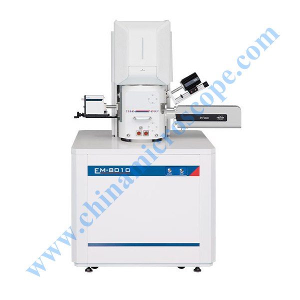 MIC-EM80 Series Field Emission Scanning Electron Microscope, photographed by the factory on white