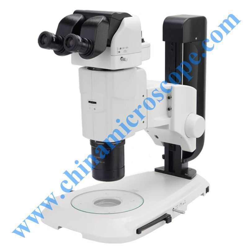 MIC-K8 APO stereo microscope, photographed by the factory on white
