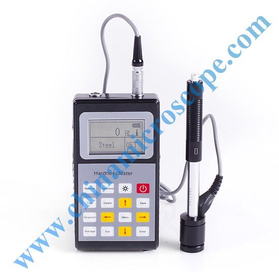 MIC-L120 Portable Hardness Tester, photographed by the factory on white