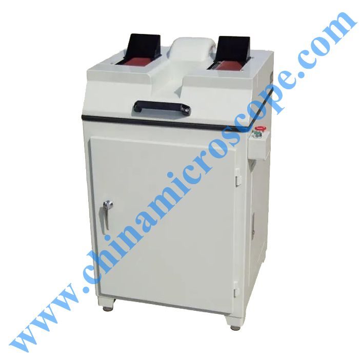 MIC-LBG32 belt grinding machine, photographed by the factory on white