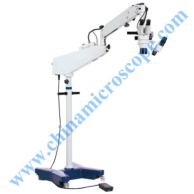 MIC-SH10L opthalmology surgical operating microscope, photographed by the factory on white