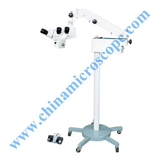 MIC-TS4C ophthalmic surgical operating microscope, photographed by the factory on white