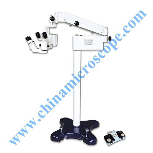 MIC-TS5D ophthalmic surgical operating microscope, photographed by the factory on white